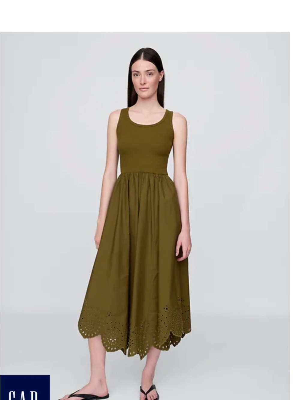 Gap olive green dress x: NWT